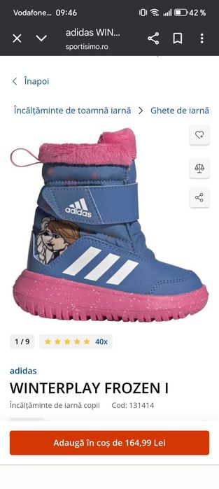 Ghete fetite nr 27 folosite de câteva ori  stare ca noi