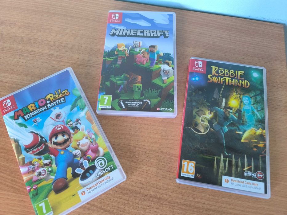 Nintendo Switch OLED (Бял) – В перфектно състояние, с оригинална кутия