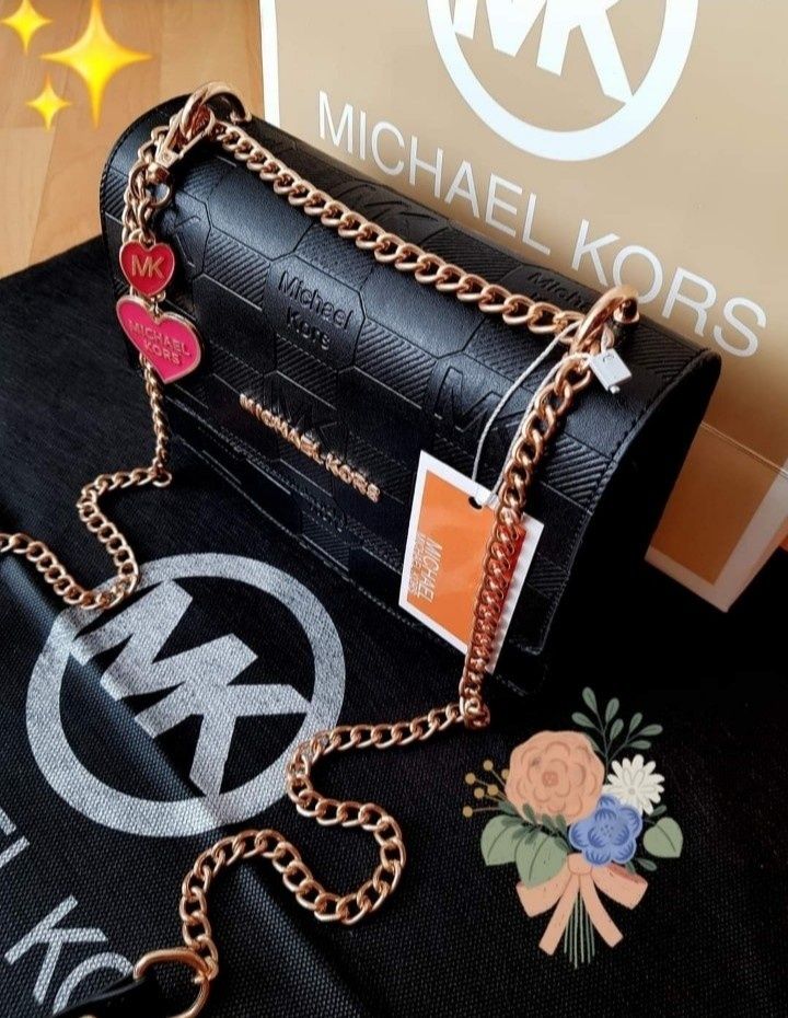 Geantamini MichaelKors/Italia, new model, saculet, etichetă