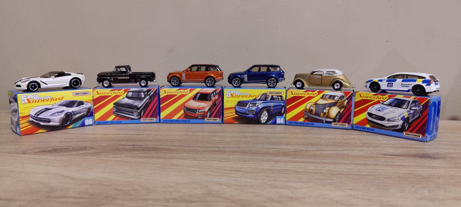 Matchbox SuperFast и  GreenLight Ford Motocraft - 4 chase models