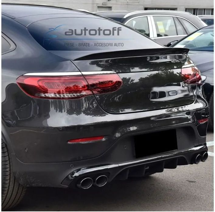 Difuzor bara spate Mercedes GLC Coupe Facelift (2019+) AMG43 Full Black