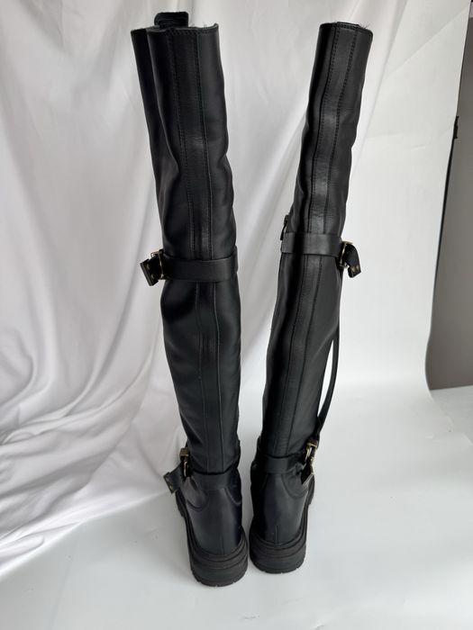 Cizme lungi Musette piele naturala marimea 35