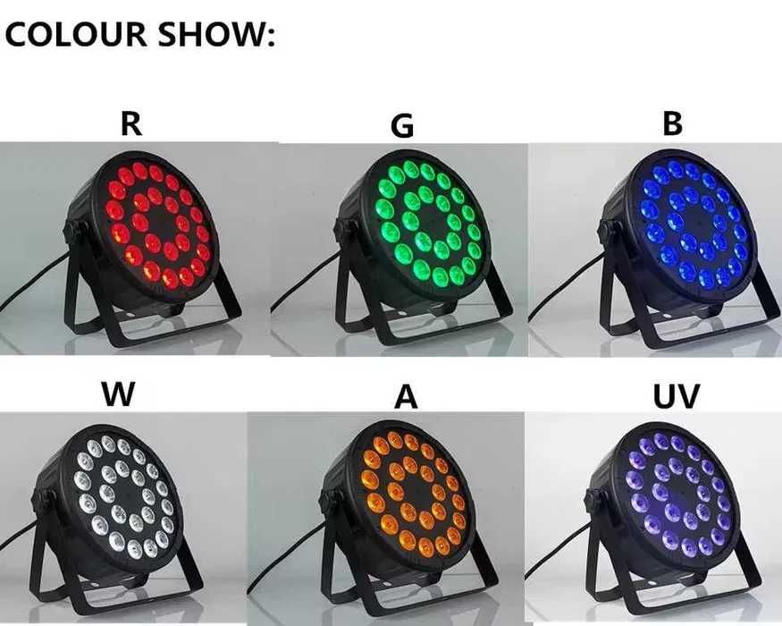 Vand Lumini de Scena RGBWA LED 24X18W