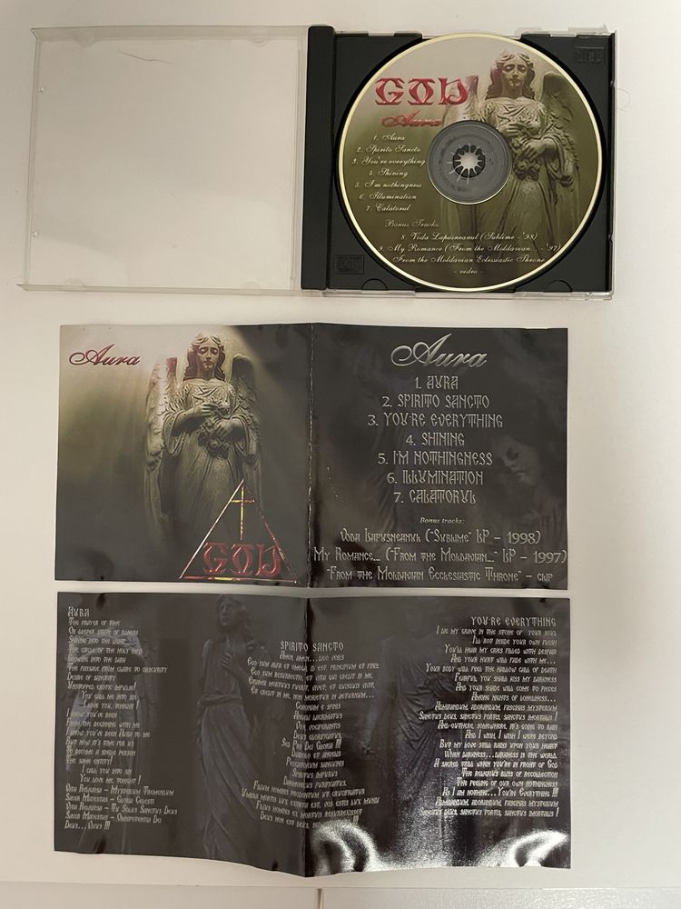 Cd trupa God albumul Aura