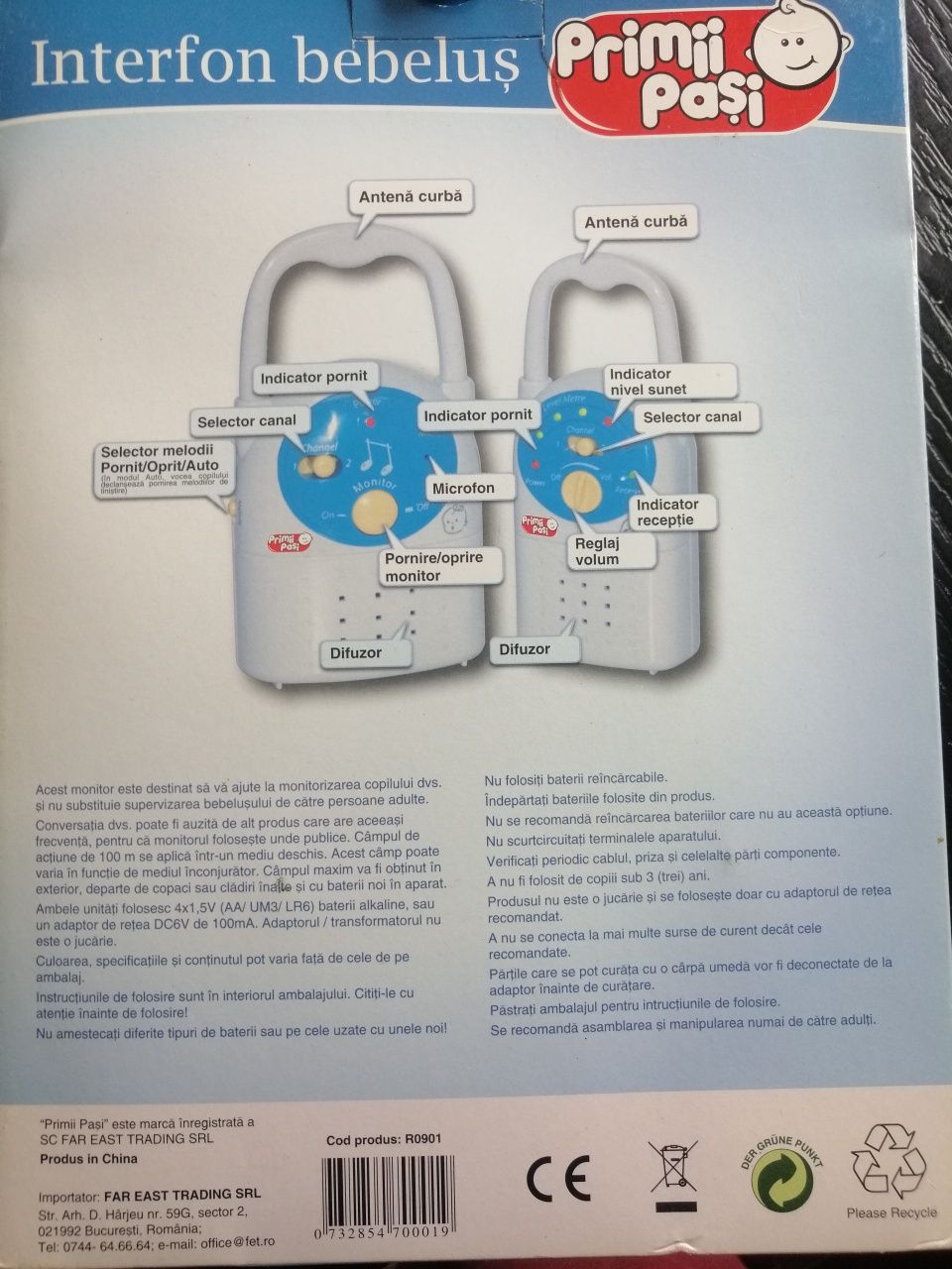 Sistem monitorizare bebelus