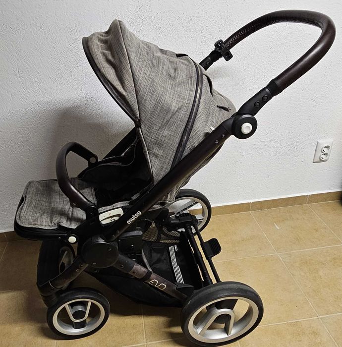 Модулна бебешка количка Mutsy Evo 3-в-1 пълен комплект + подаръци