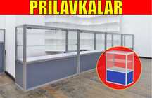 Прилавок витрина, стеклянная, metal oynaly vitrina va prilavkalar