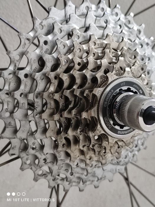 Шосейни капли Mavic CXP23 622x15 6106 с главини Shimano Ultegra