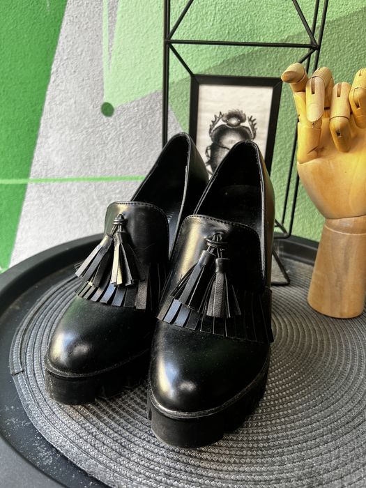 Botine negre elegante