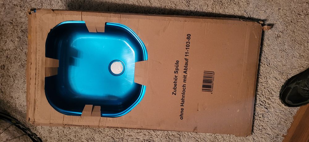 Ghiuveta bucătărie inox nouă.