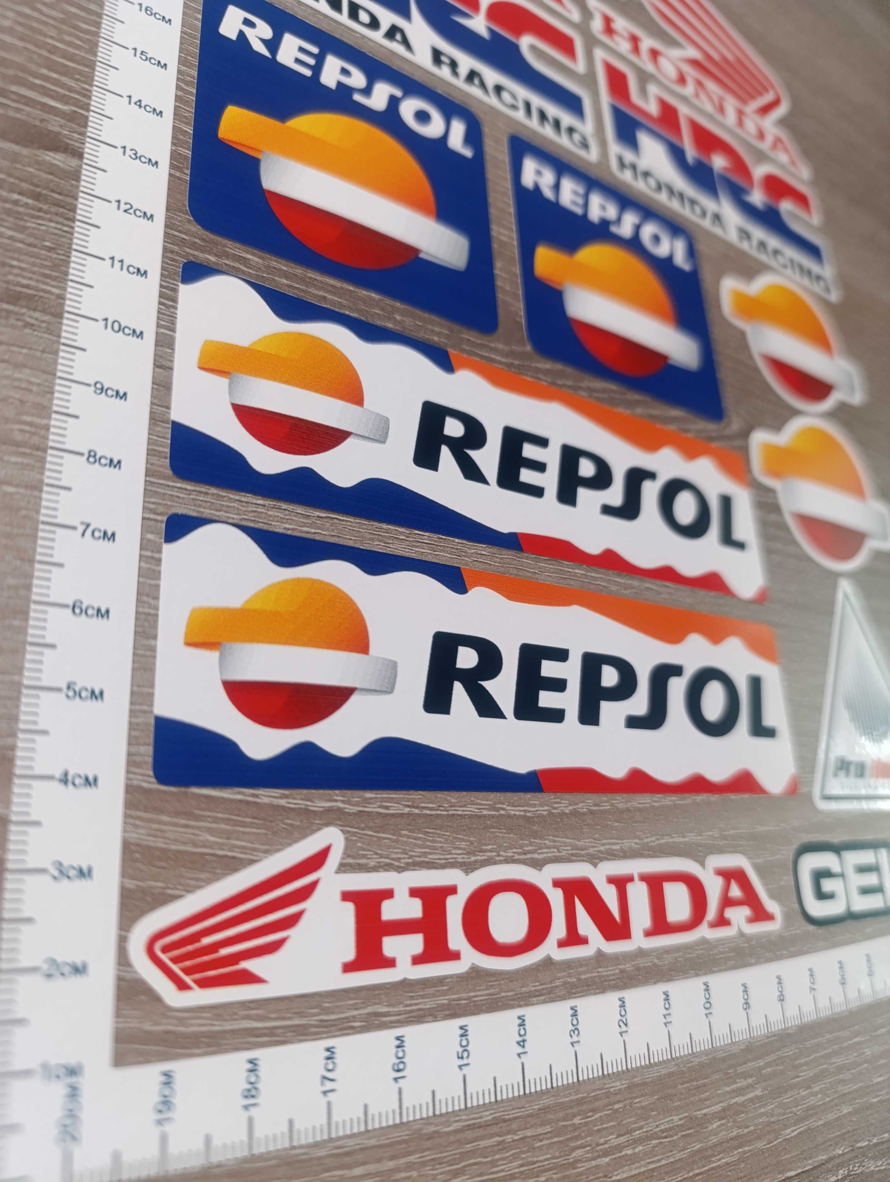 Стикери за Мотор Хонда HRC Repsol Geico Honda