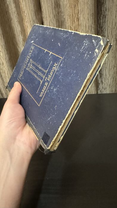 Carte interbelică: “Memoriale” de Vasile Pârvan, an 1923