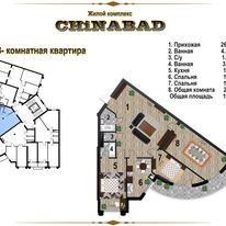 Продаю квартиру ЖК Evro Haus Чинабод