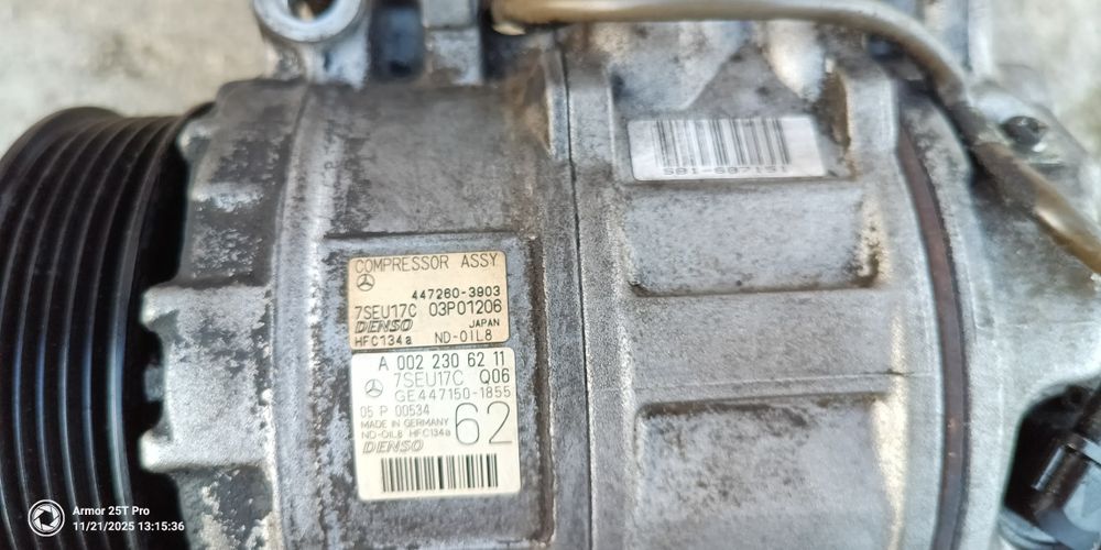 Компресор за климатик за Mercedes S500 4.7 biturbo