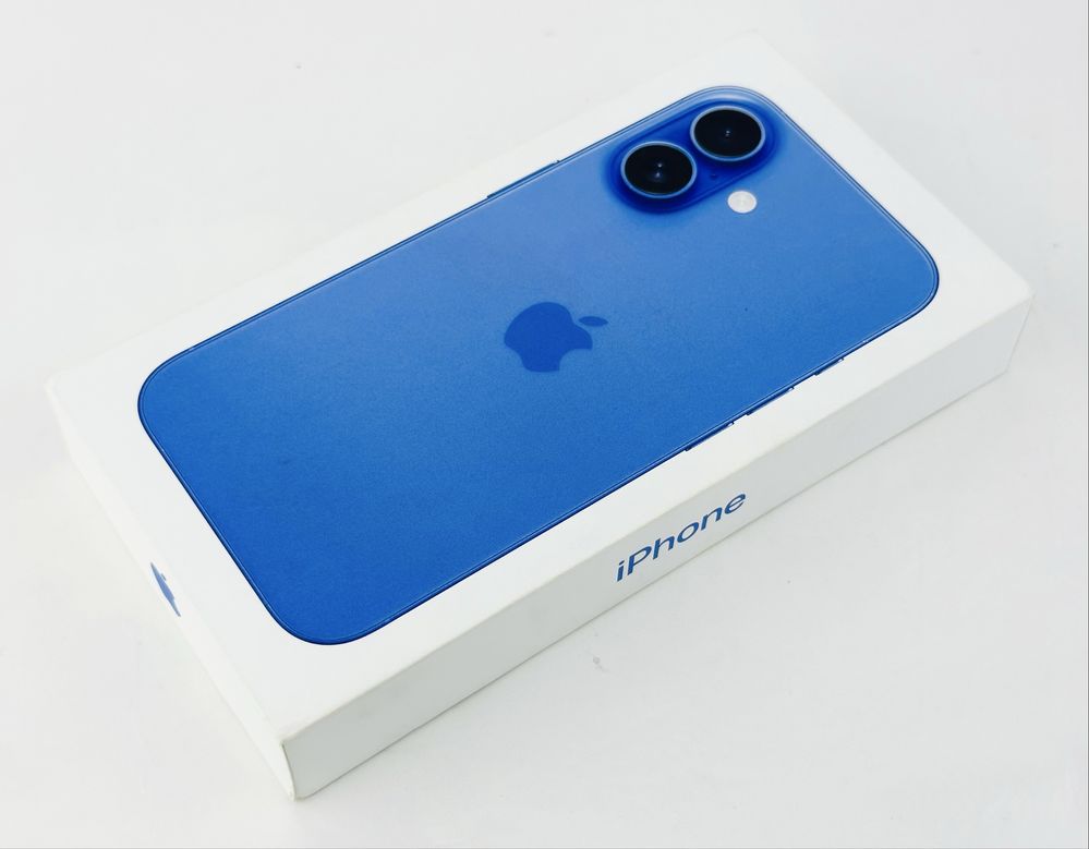 НОВ! Apple iPhone 16 128GB Ultramarine 3г. Гаранция!