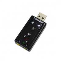 USB Audio adapter 7.1 Black новый в упаковке.