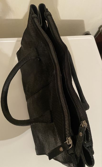 Дамска чанта естествена кожа