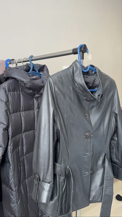 кожанная куртка б/у