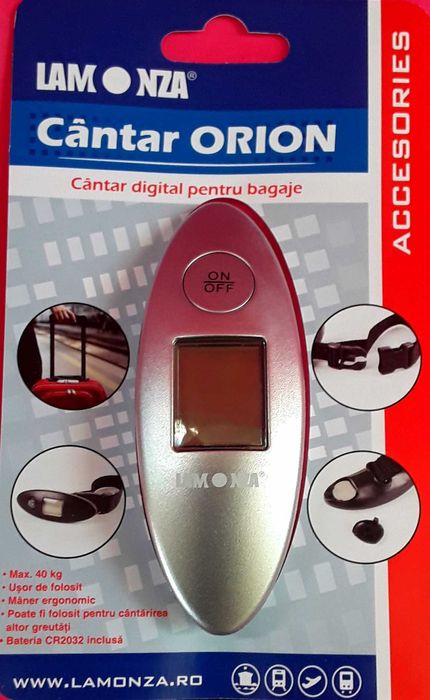Cantar electronic digital pentru bagaje ORION NOU - 35 Lei