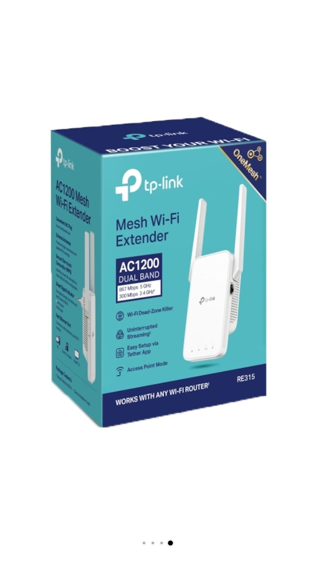 Range Extender Wi-Fi TP-Link RE315 AC1200