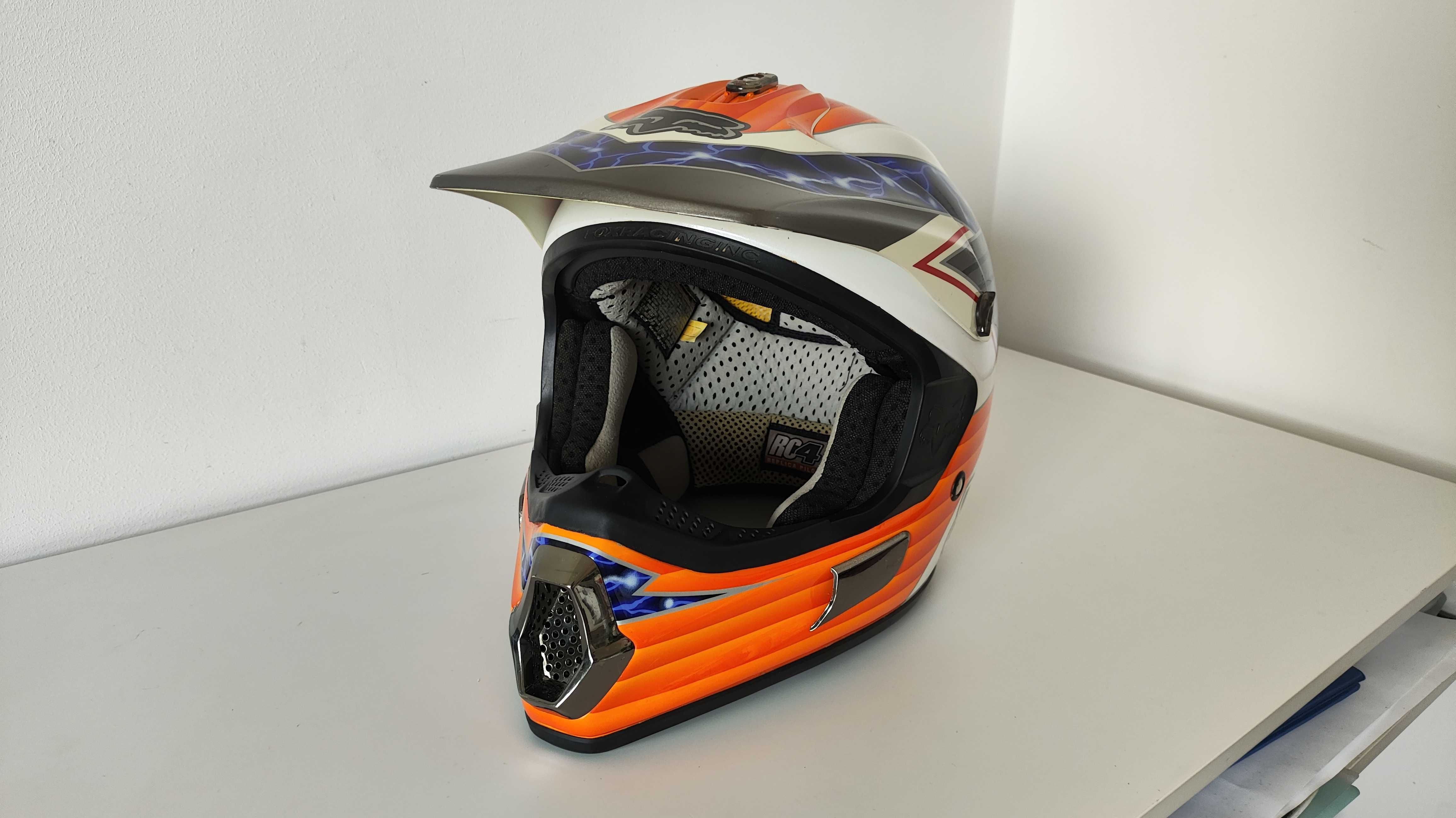 FOX RACING FullFace каска за Колело и Мотор XL размер