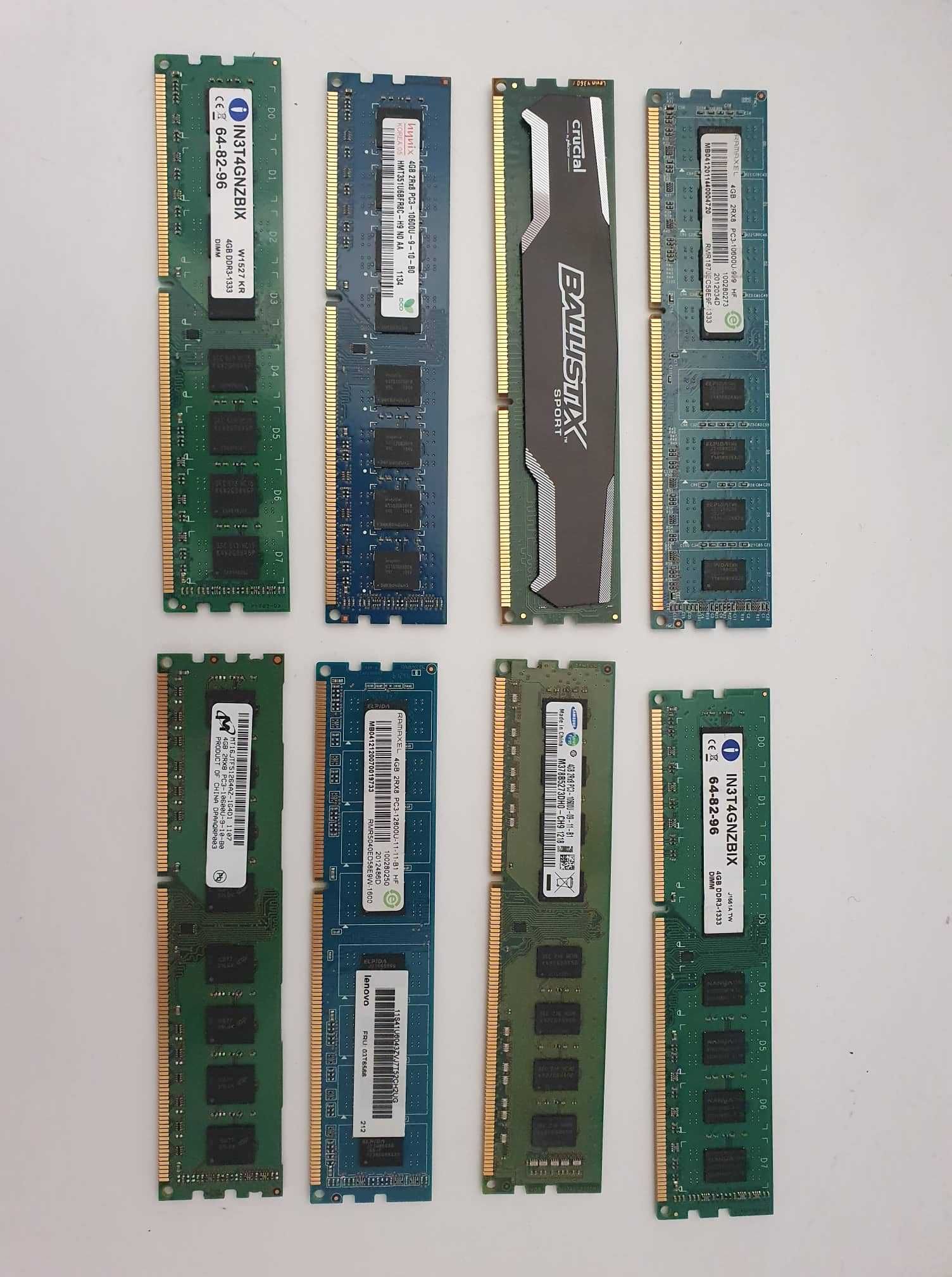 +ГАРАНЦИЯ RAM Рам памет компютър лаптоп DDR3 DDR3L 4GB PC Laptop