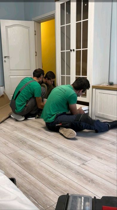 Професионален монтаж, сглобяване и демонтаж на мебели. Подови настилки