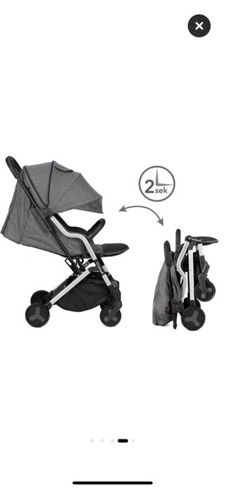 Carucior sport usor, pliabil (poate fi luat la bortul aeronavei)