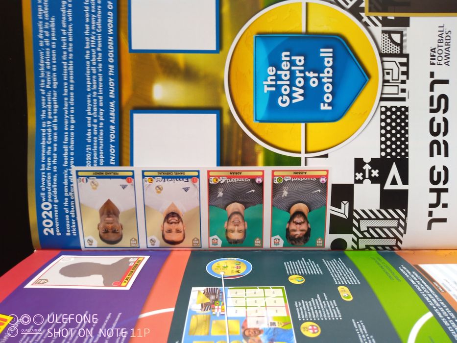 Албум Panini FIFA 365 2021 нови