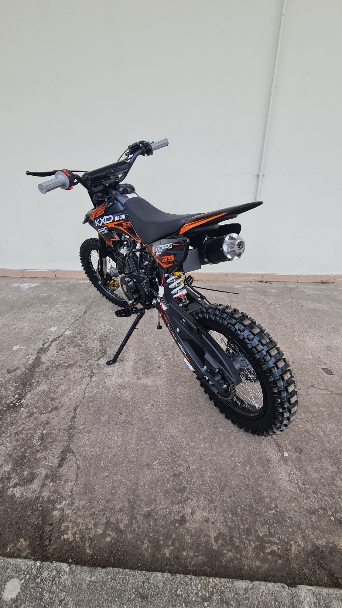 Cross Motocross Motoretă Enduro Kxd ProGermany Hawk E-START 125cc