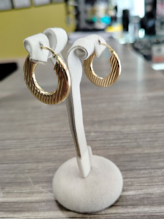 НОВИ Златни обеци 3.26гр / 14К