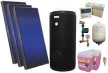 Pachet sistem solar presurizat, 3 panouri plane Sunsystem PК SL FP 2.0