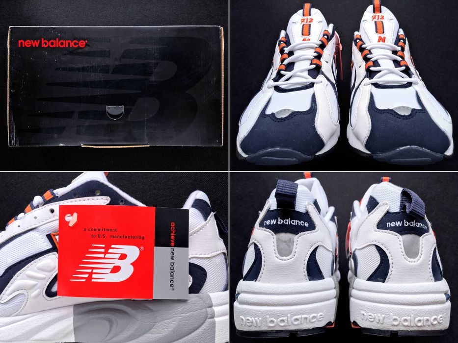 VINTAGE 1998 Made in U.S.A. New Balance® 712 Runners — 10½ 2E (28.5)
