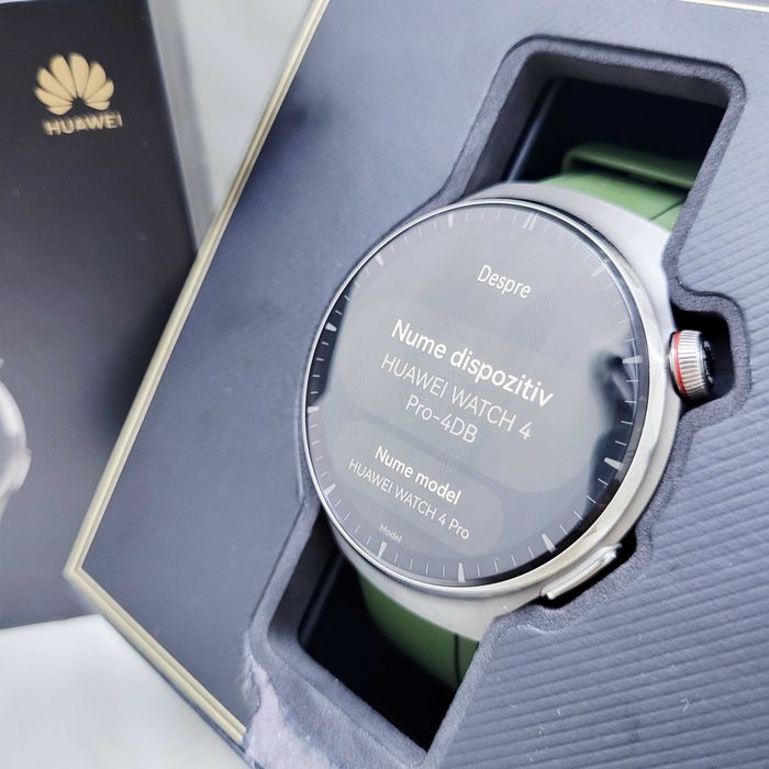 Smartwatch Huawei Watch 4 Pro LTE, GPS 48mm,Zeus Amanet Militari 32603