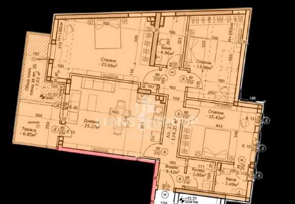 Продава се Четиристаен апартамент в София, Център - 150 кв.м за 2000 €/кв.м - Снимка #1