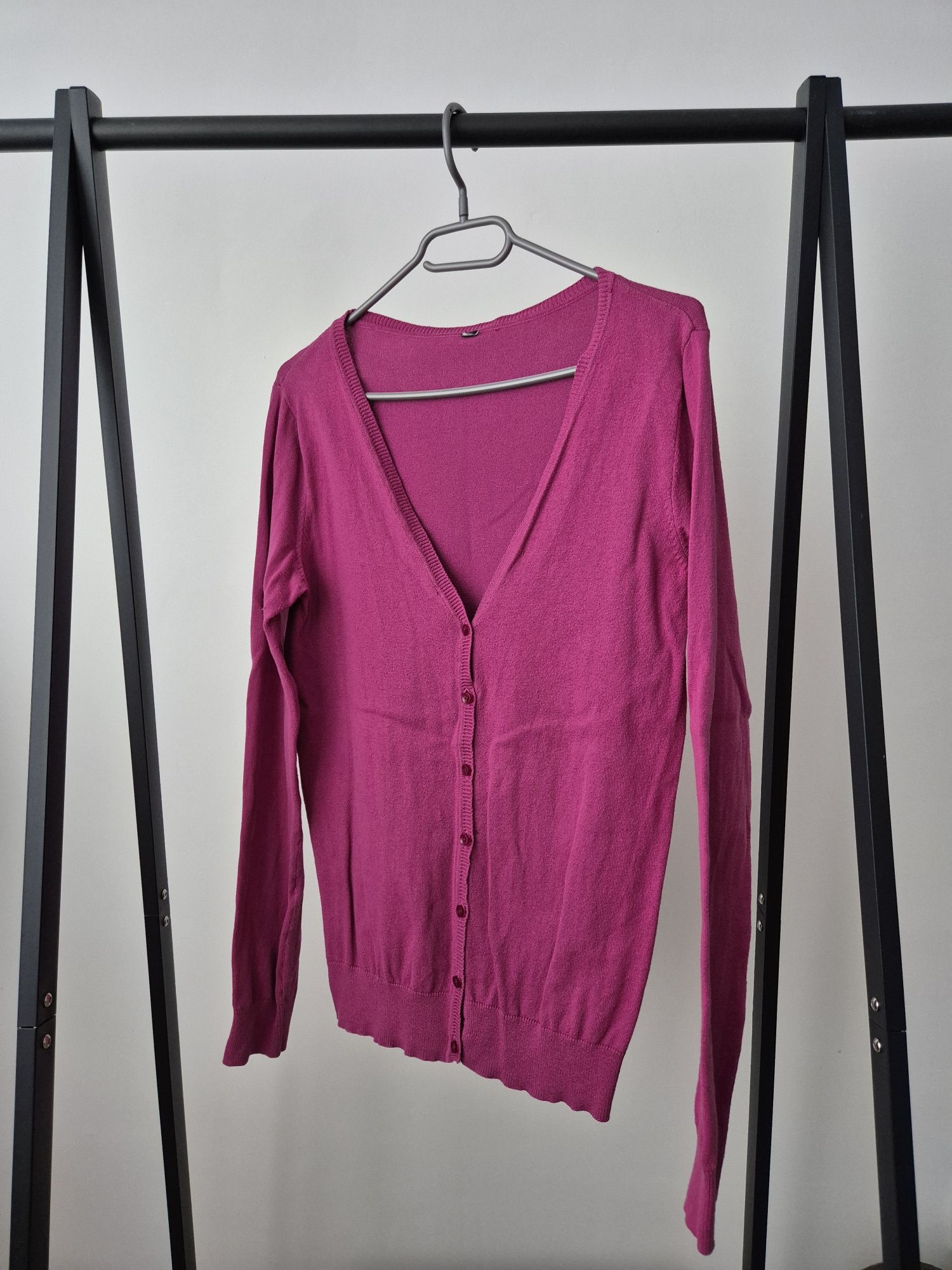 Pulover magenta - (L)