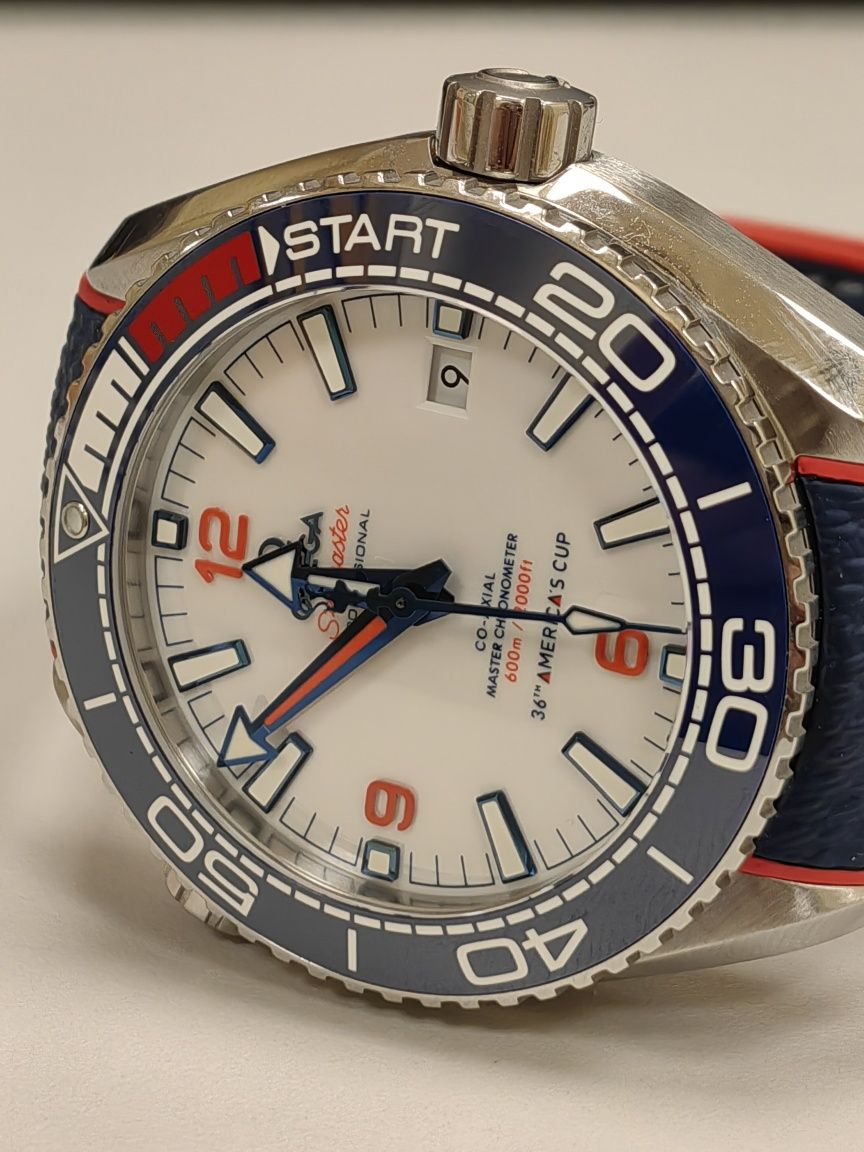 Автоматичен часовник Omega Seamaster Planet Ocean America's Cup 43,5mm