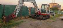 Excavator miniexcavator Takeuchi