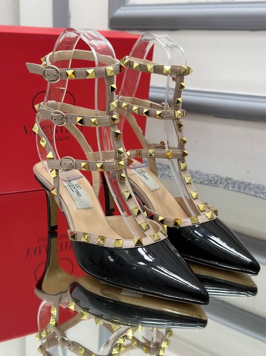 Sandale-Pantofi VALENTINO-piele naturală 100%POZE REALE