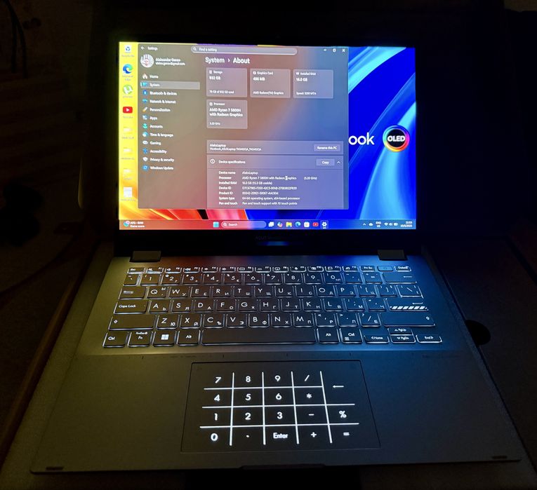 Asus Vivobook Flip 14 (TN3402Q) OLED 2in1