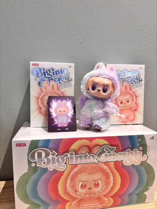 Pop Mart Labubu The Monsters Big into Energy Series-Vinyl Plush