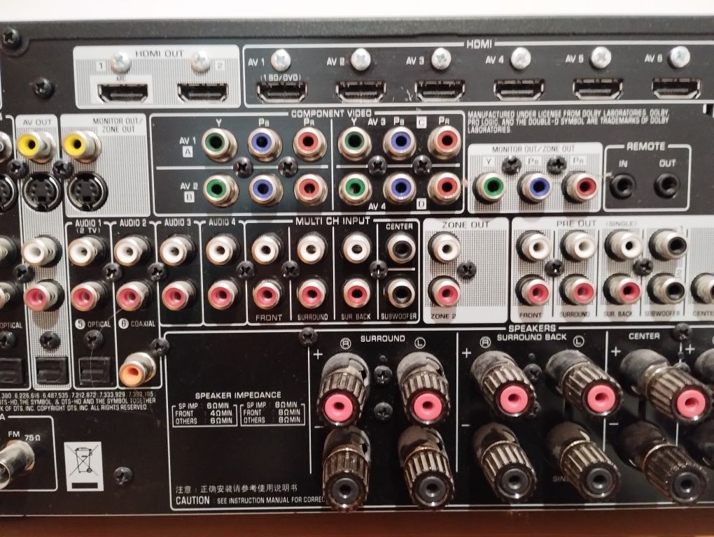 Yamaha RX-V1073 - качествена машина