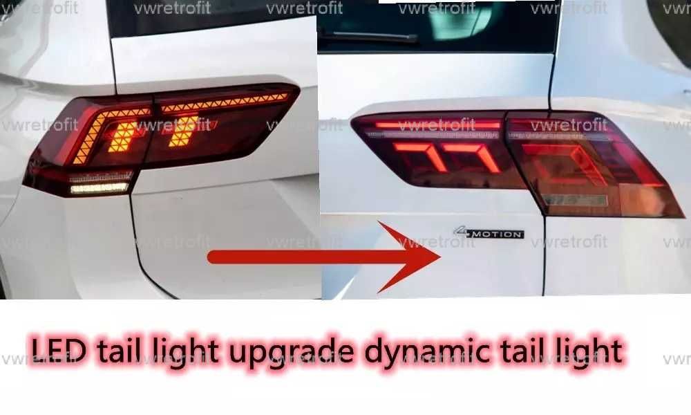 Mufe adaptoare update stopuri LED Dinamic OEM VW Tiguan MK2 AD1 2016+