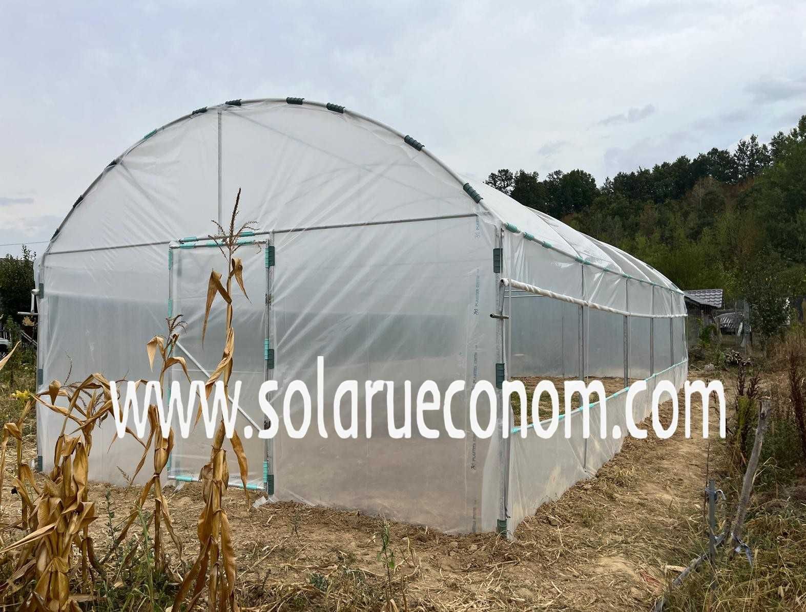 Solar(sera) cu aerisiri laterale – 20 mp – 2406 lei