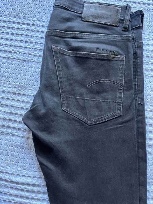Blugi g star raw negrii slim