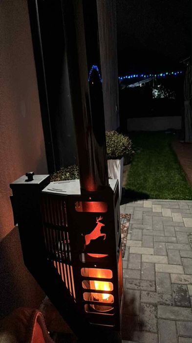 Печка на пелети за открито