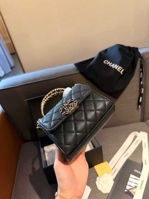 In Stoc Geantă Chanel, piele