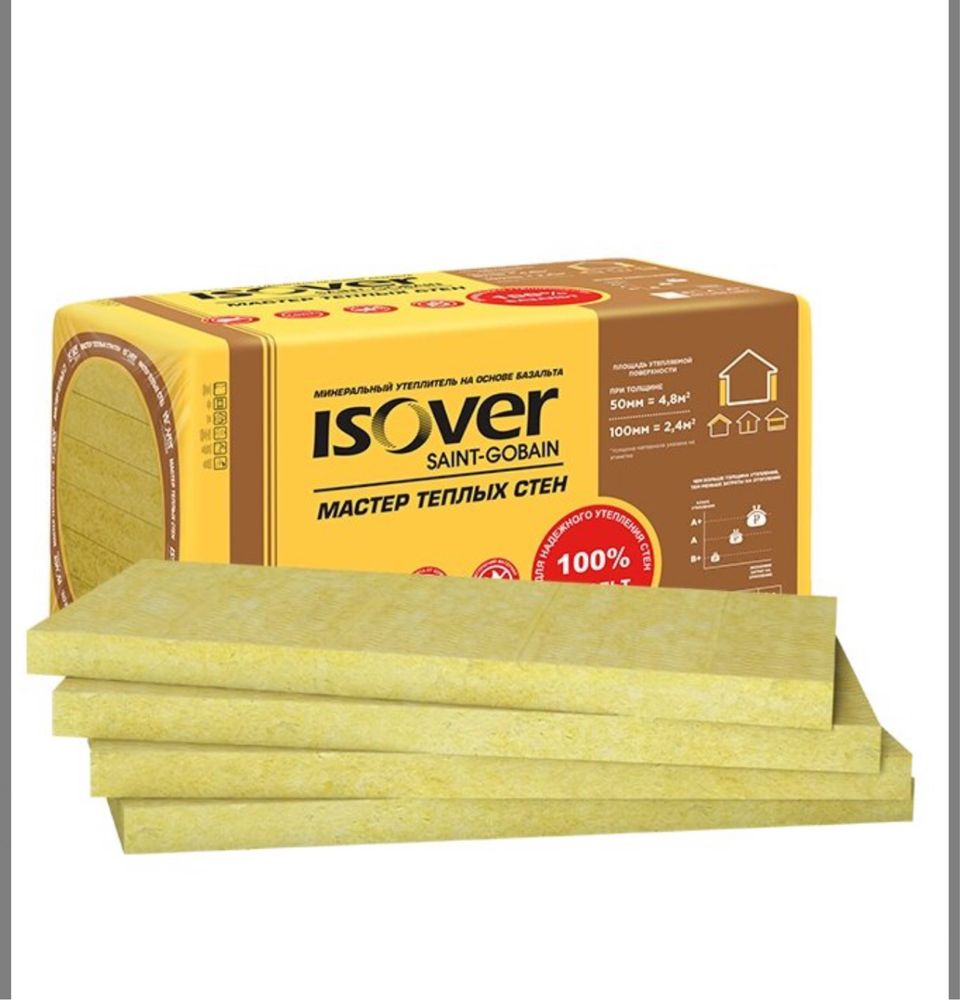 Минплита, Минвата Isover Каркасный Дом 4,8 М2