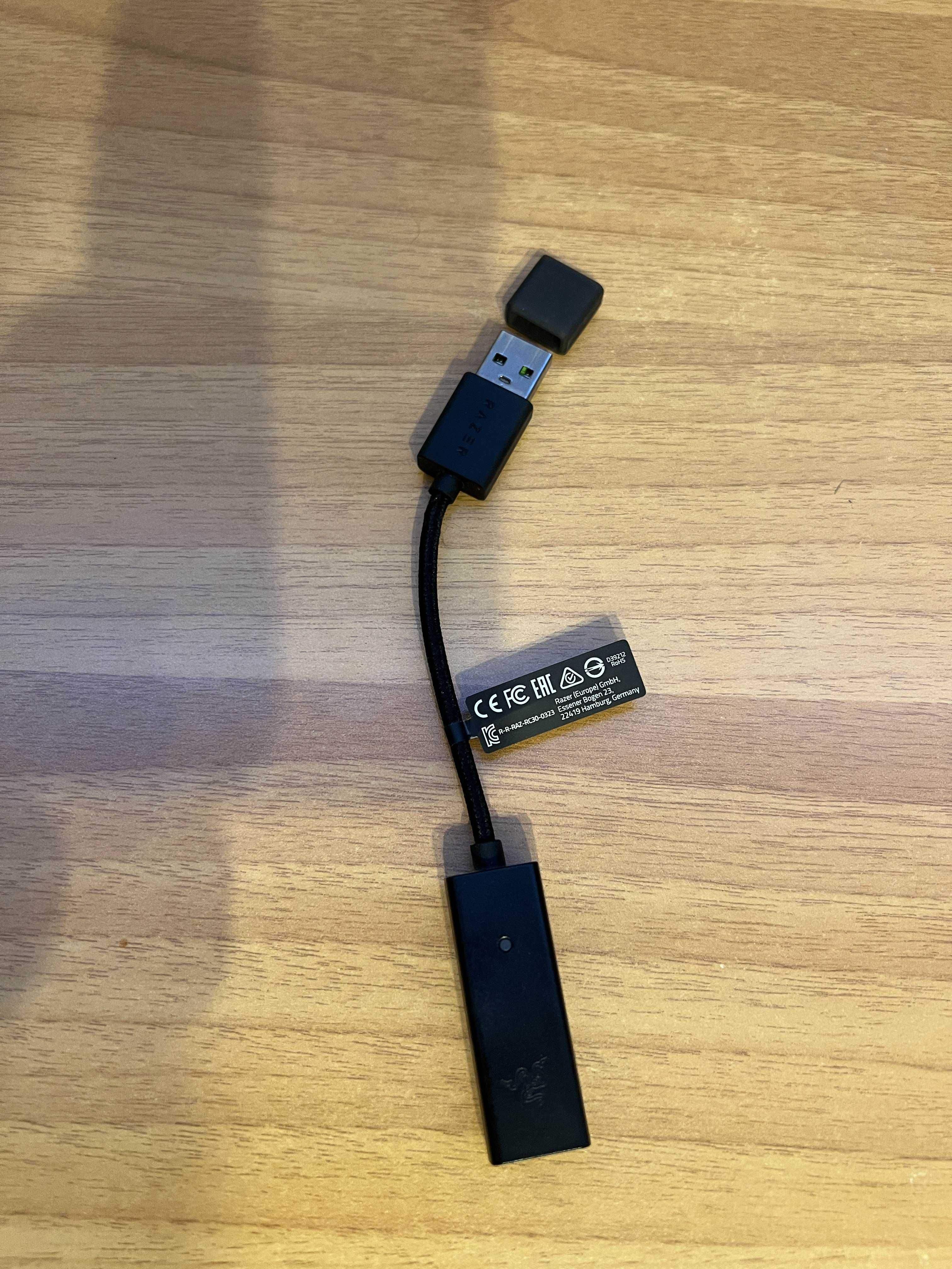 Геймърски слушалки Razer BlackShark V2 + USB Sound Card