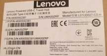 Lenovo USB-C Travel Hub L01UD027 si L01UD014